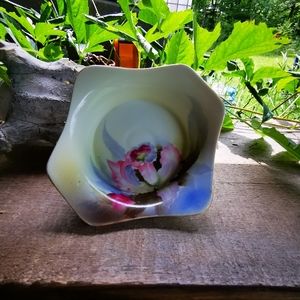 Vintage Ceramic Floral Noritake Dish